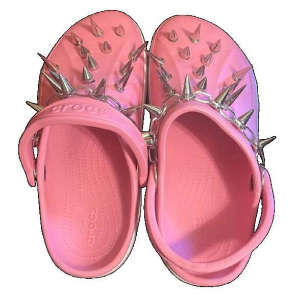 SPIKED BAYABAND CLOG CROCS - Picture 6 of 8